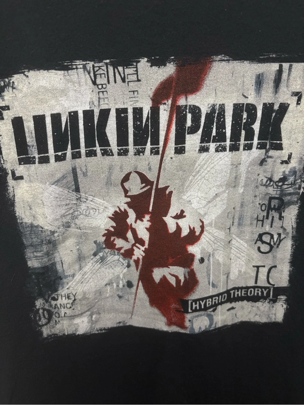 LINKIN PARK Black Hybrid Theory T-Shirt
